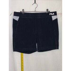 Fila Sport Women Black Athletic Shorts Size L